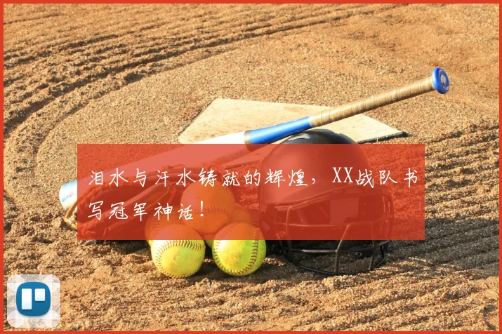 泪水与汗水铸就的辉煌，XX战队书写冠军神话！